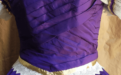 Restyling a Prom Dress for a Victorian Ball